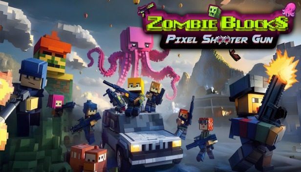 Zombie Blocks Pixel Shooter Gun Switch NSP Pre-Installed SteamUnderground