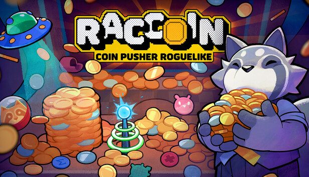 RACCOIN Coin Pusher Roguelike Featured