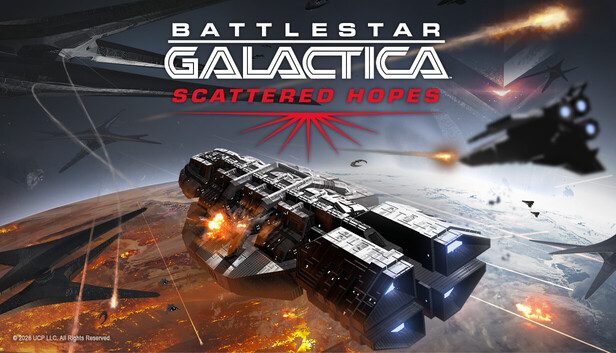 Battlestar Galactica: Scattered Hopes PC Game Box Art