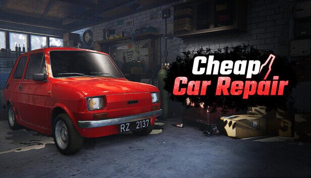 Cheap Car Repair PC Game Box Art