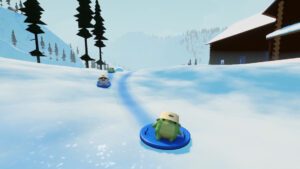 Sledding Game Game View 1