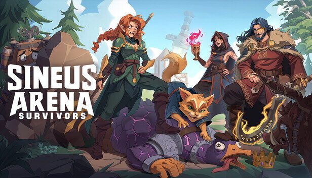 Sineus Arena Survivors PC Game Box Art